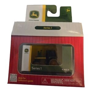 John Deere Green and Yellow Mini Tractor